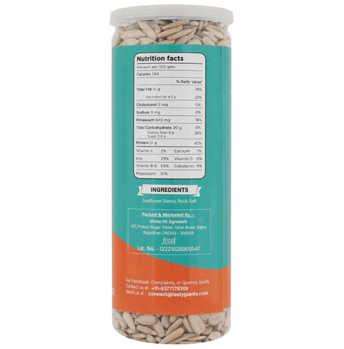 Tasty Giants Combo Pack of Pumpkin Seeds (180gm), Flax Seeds (180gm),Chia Seeds (200gm) & Sunflower Seeds (180gm)