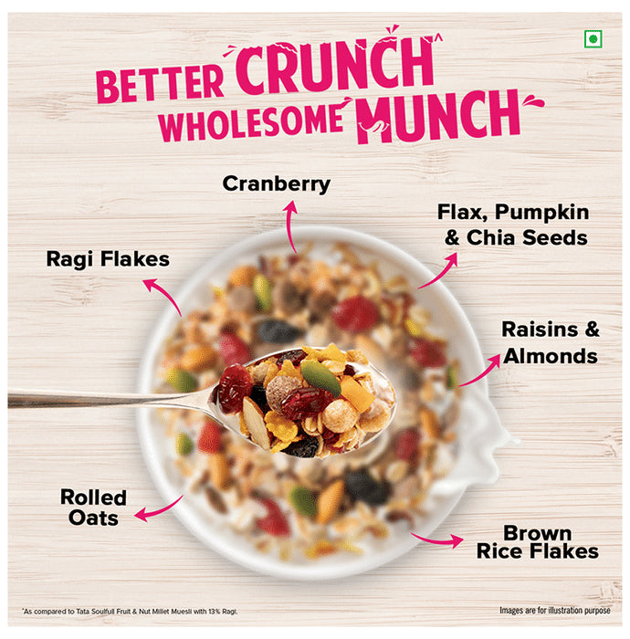 Tata Soulfull Fruit, Nuts & Seeds Millet Muesli