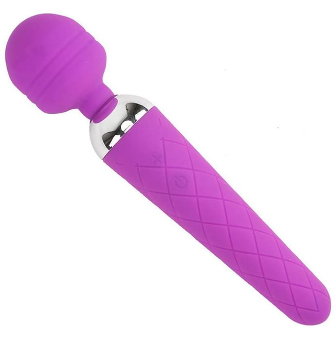 Isha Surgical Vibrating Wand Massager with 10 Vibration Purple - Classic Derma