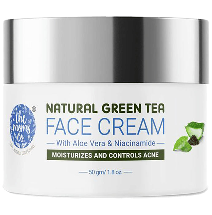 Buy The Moms Co. Natural Green Tea Face Cream Online| Classic Derma