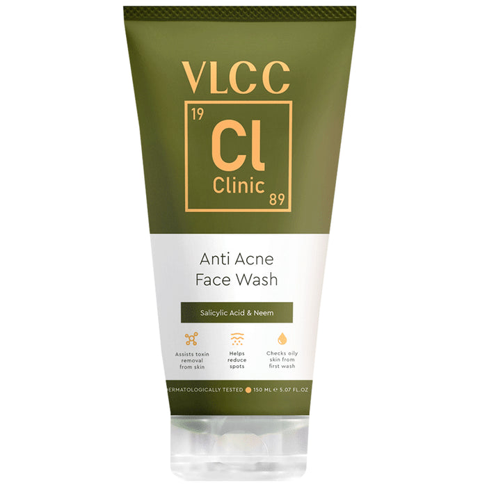 VLCC Clinic Anti Acne Face Wash - Classic Derma