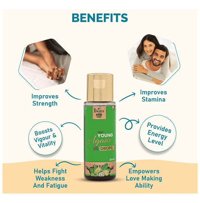 The Dave's Noni Young Again Drops for Females (30ml Each)