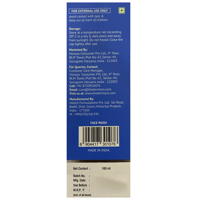 The Derma Co 1% Salicylic Acid Foaming Daily Face Wash