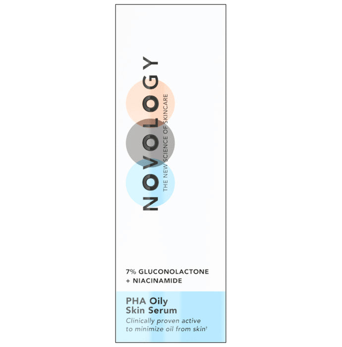 Novology 7% Gluconolactone + Niacinamide PHA Oily Skin Serum for Oil Control Serum - Classic Derma