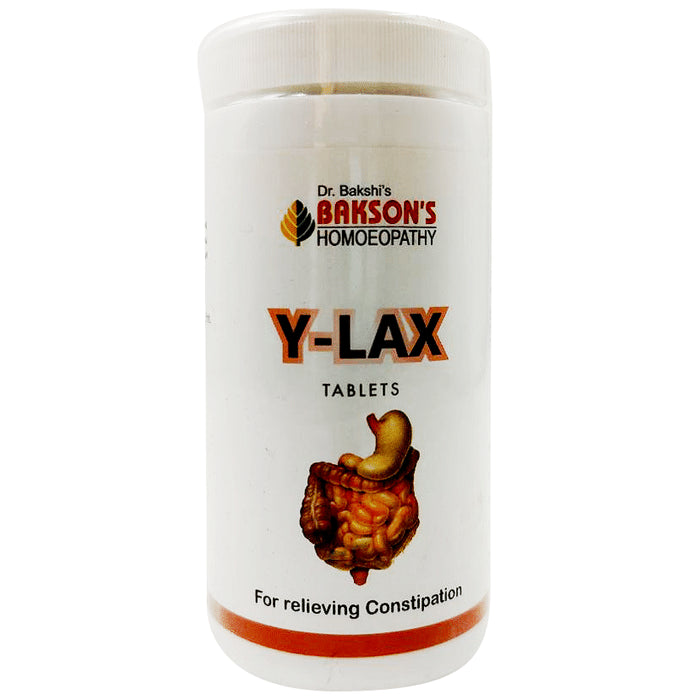 Bakson's Homeopathy Y-Lax Tablet - Classic Derma