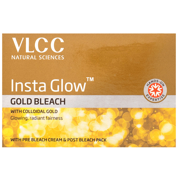 VLCC Gold Insta Glow Bleach - Classic Derma