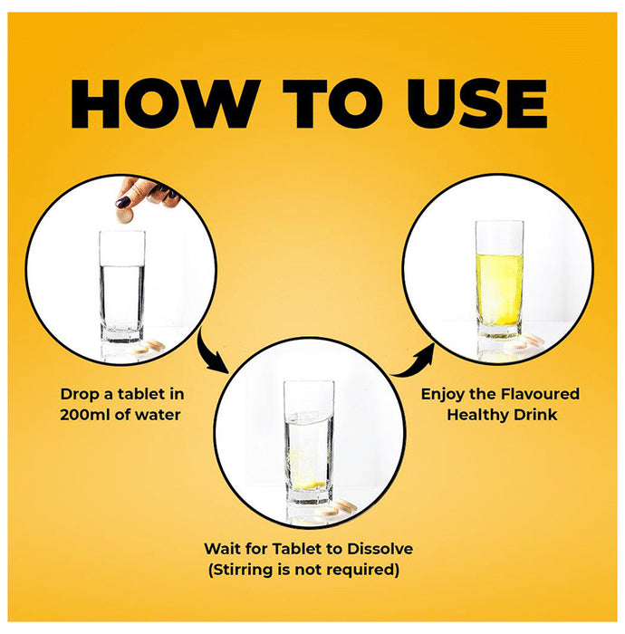 The Vitamin Company Multivitamin with Multiminerals Effervescent Tablet Mango Sugar Free