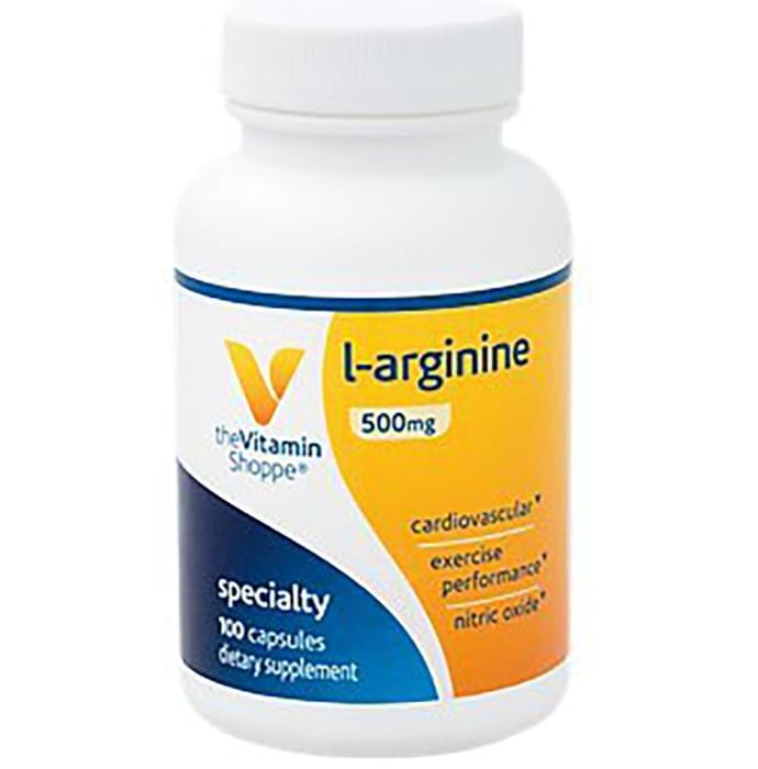The Vitamin Shoppe L-Arginine 500mg Capsule - Classic Derma