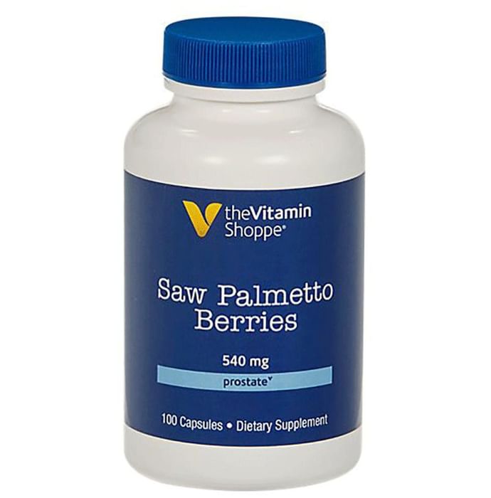 The Vitamin Shoppe Saw Palmetto 540mg Capsule - Classic Derma