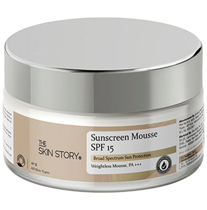 The Skin Story Sunscreen Mousse SPF 15 - Classic Derma