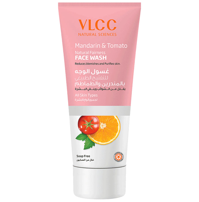VLCC Mandarin & Tomato Face Wash - Classic Derma