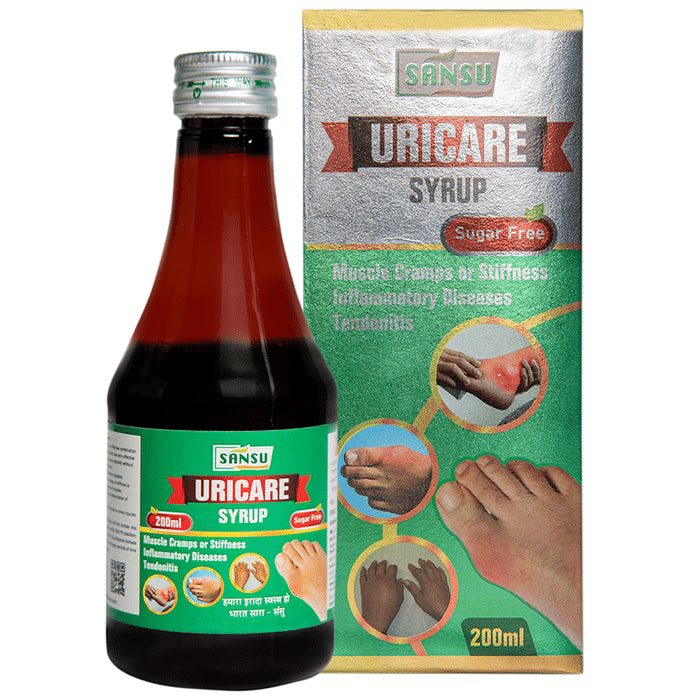Sansu Uricare Syrup Sugar Free - Classic Derma