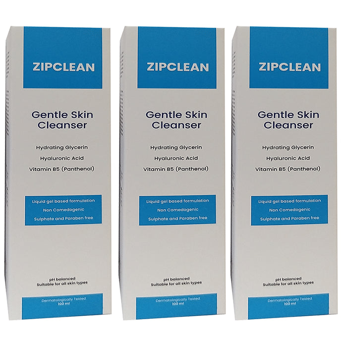 Zipclean Gentle Skin Cleanser (100ml Each) - Classic Derma