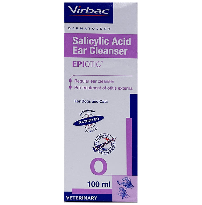 Epiotic Salicylic Acid Ear Cleanser Pet - Classic Derma