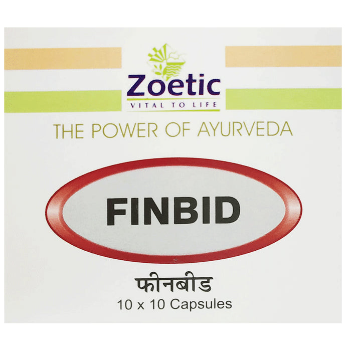 Zoetic Finbid Capsule (10 Each) - Classic Derma