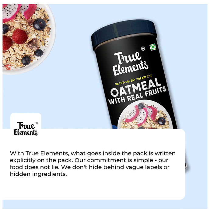 True Elements Oatmeal with Real Fruits