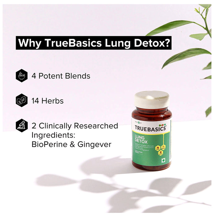 TrueBasics Lung Detox Tablet