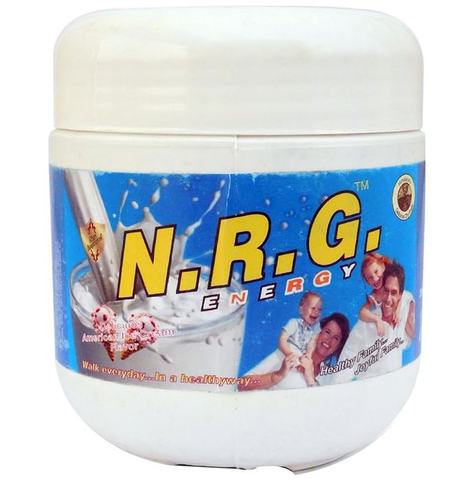 NRG Energy Powder Deliciuos American Ice Cream - Classic Derma