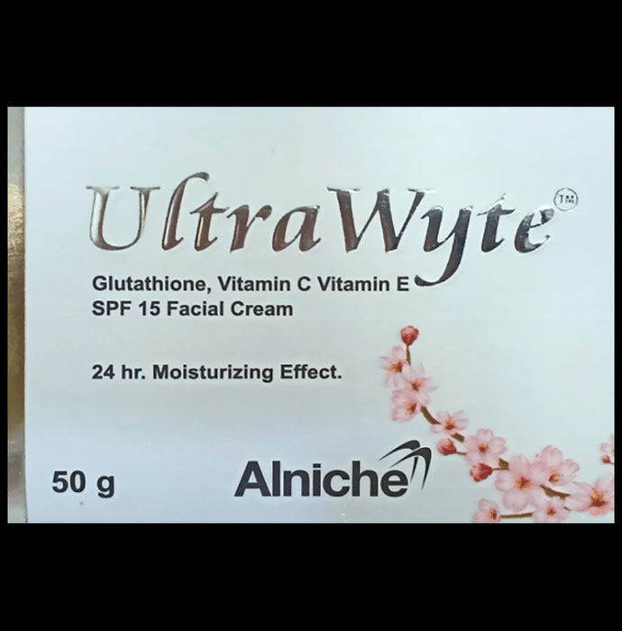 UltraWyte SPF 15 Facial Cream | Contains Glutathione, Vitamin C & Vitamin E