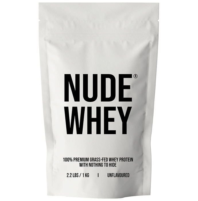 Nude Whey 100% Premium Grass-Fed Protein Powder Unflavored - Classic Derma