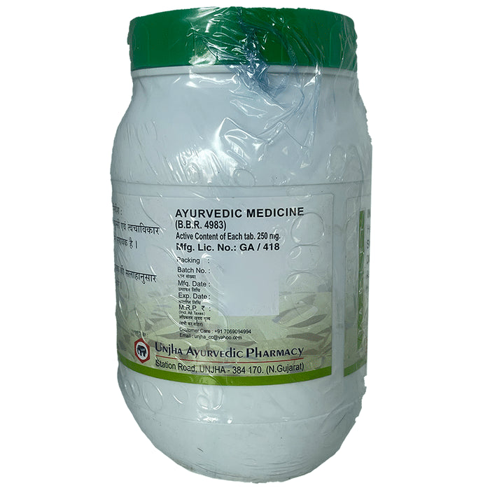 Unjha Maha Manjishthadi Ghanvati Tablet