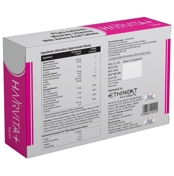 Hairvita Plus Vitamins & Minerals Tablet