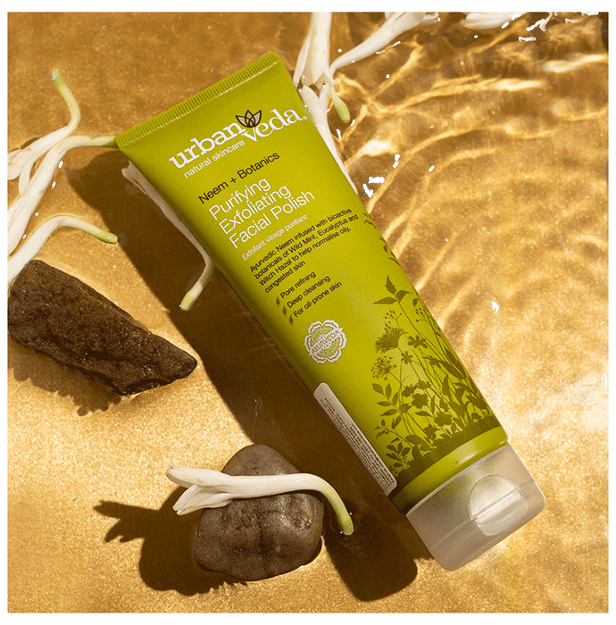 Urban Veda Neem+Botanics Purifying Exfoliating Facial Polish Cream
