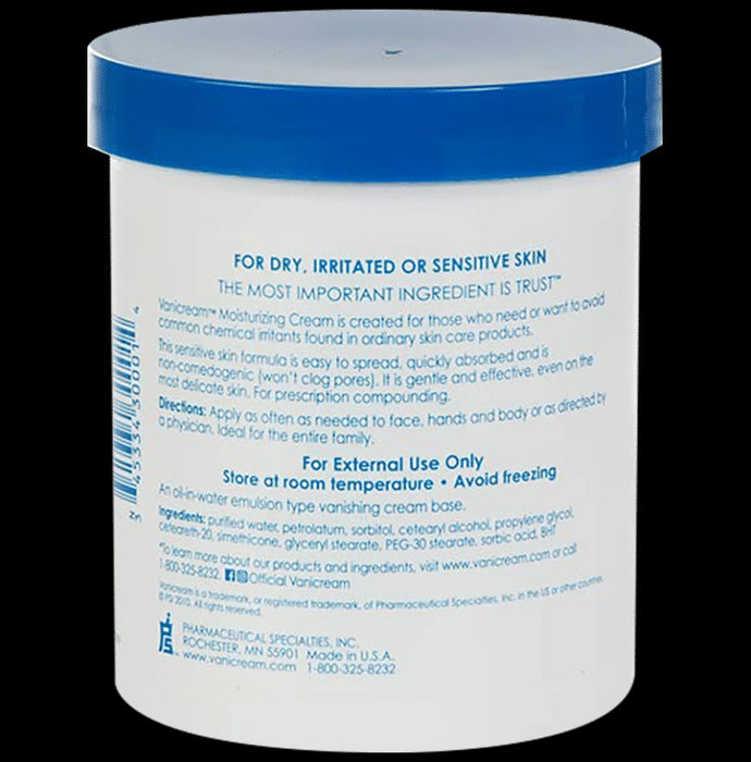 Vanicream Moisturizing Cream for Sensitive Skin