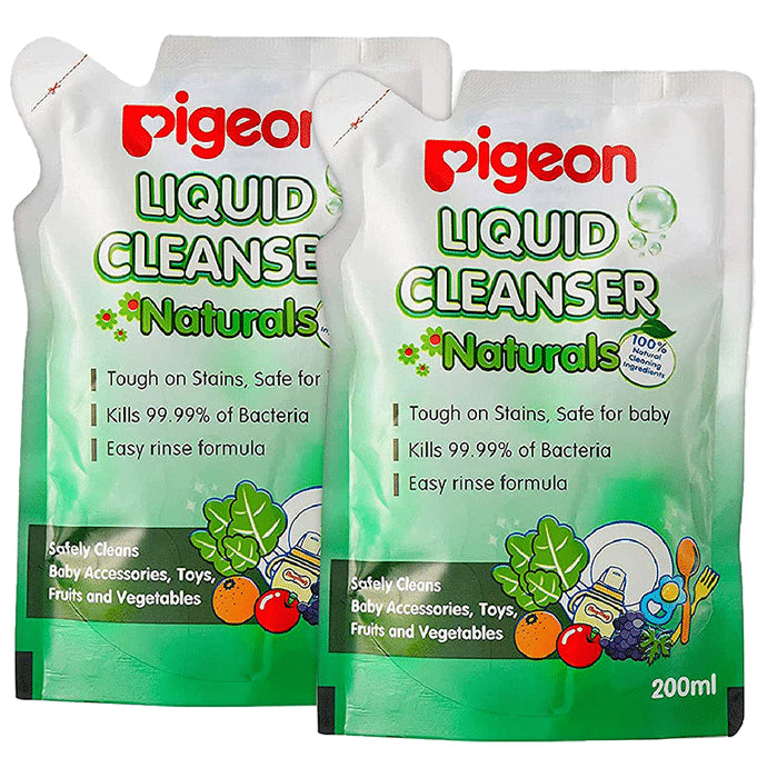 Pigeon Liquid Cleanser Naturals (200ml Each) - Classic Derma