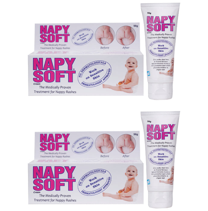 PIL Napy Soft Cream (50gm Each) - Classic Derma