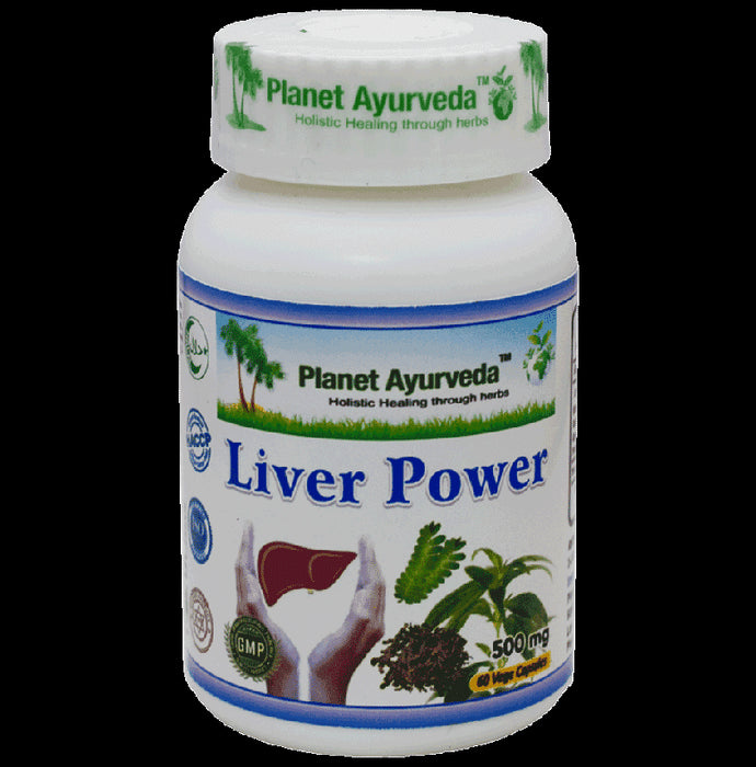 Planet Ayurveda Liver Power Vege Capsule - Classic Derma