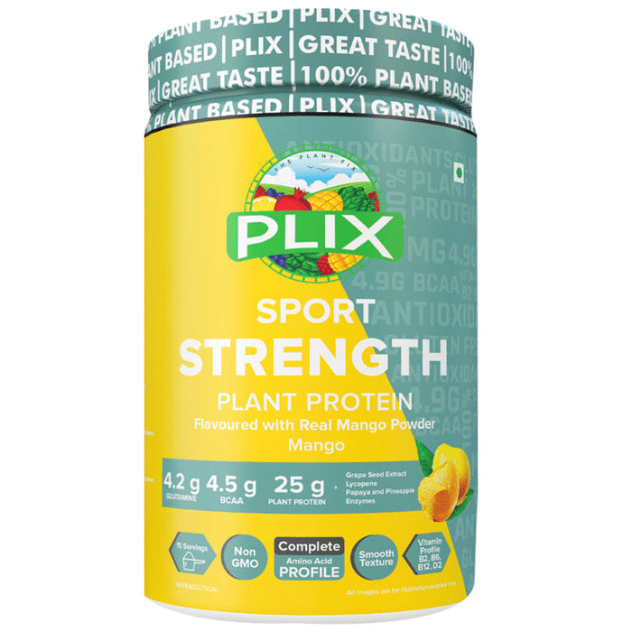 Plix Super Strength Plant Protein Powder Mango - Classic Derma