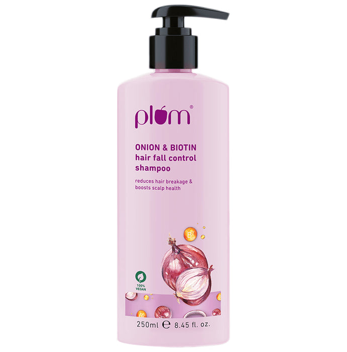 Plum Onion & Biotin Hair Fall Control Shampoo - Classic Derma