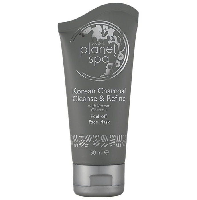 Avon Planet Spa Korean Charcoal Cleanse & Refine Peel-Off Face Mask - Classic Derma