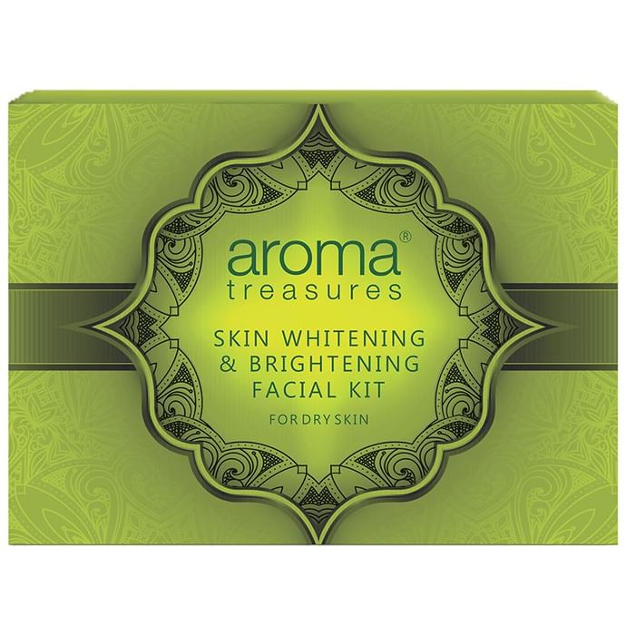 Aroma Treasures Skin Whitening & Brightening Facial Kit Dry Skin - Classic Derma