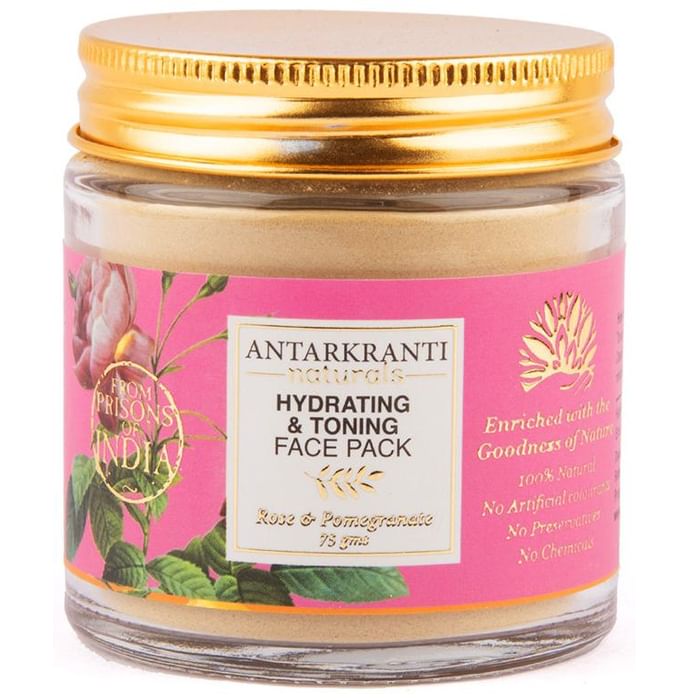 Antarkranti Naturals Face Pack Hydrating & Toning - Classic Derma