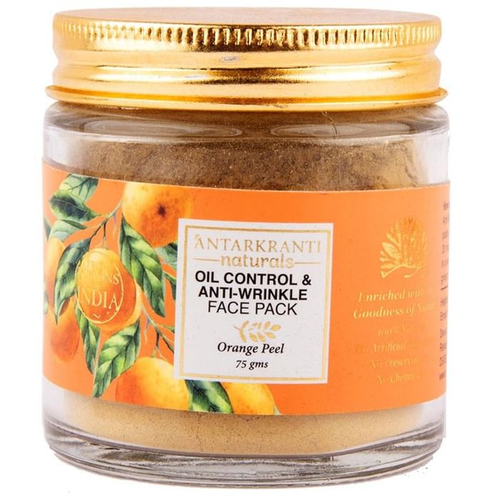 Antarkranti Naturals Face Pack Oil Control & Anti-Wrinkle - Classic Derma