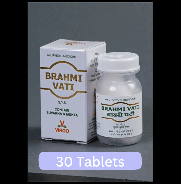 Virgo Brahmi Vati Tablet Contain Suvarna & Mukta