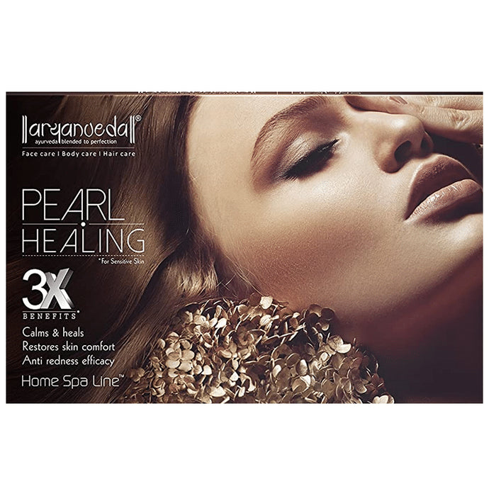 Aryanveda 3X Benefits Home Spa Pearl Healing Kit - Classic Derma