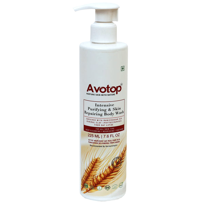 Avotop Intensive Purifying & Skin Repairing Body Wash - Classic Derma