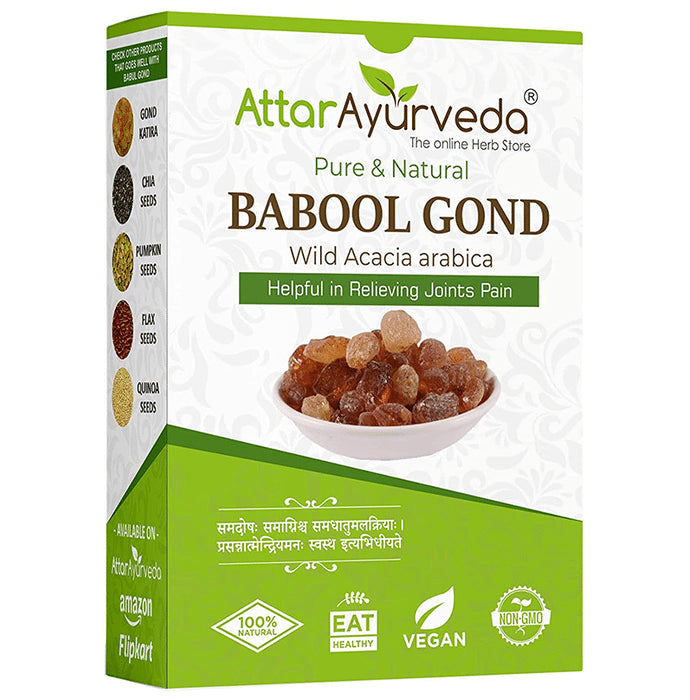 Attar Ayurveda Pure and Natural Babool Gond - Classic Derma
