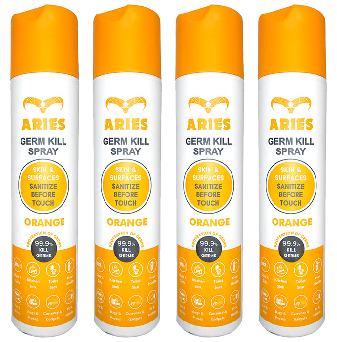 Aries Germ Kill Spray (310ml Each) Orange - Classic Derma