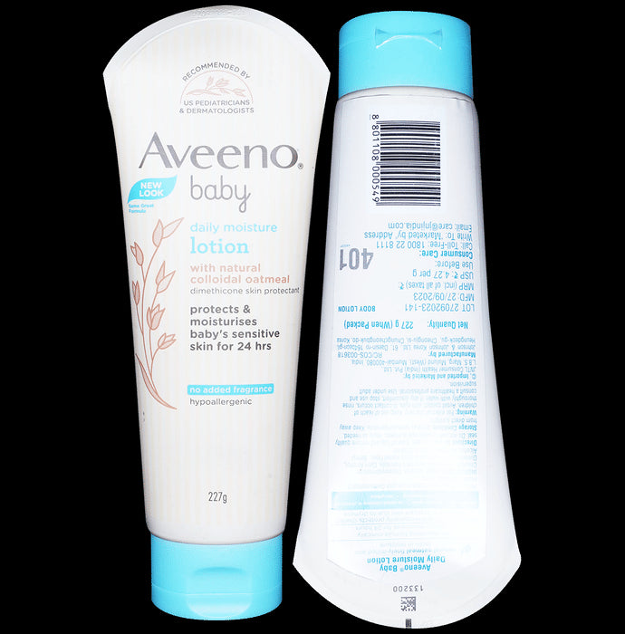 Aveeno Baby Daily Moisture Lotion with Natural Oatmeal - Classic Derma