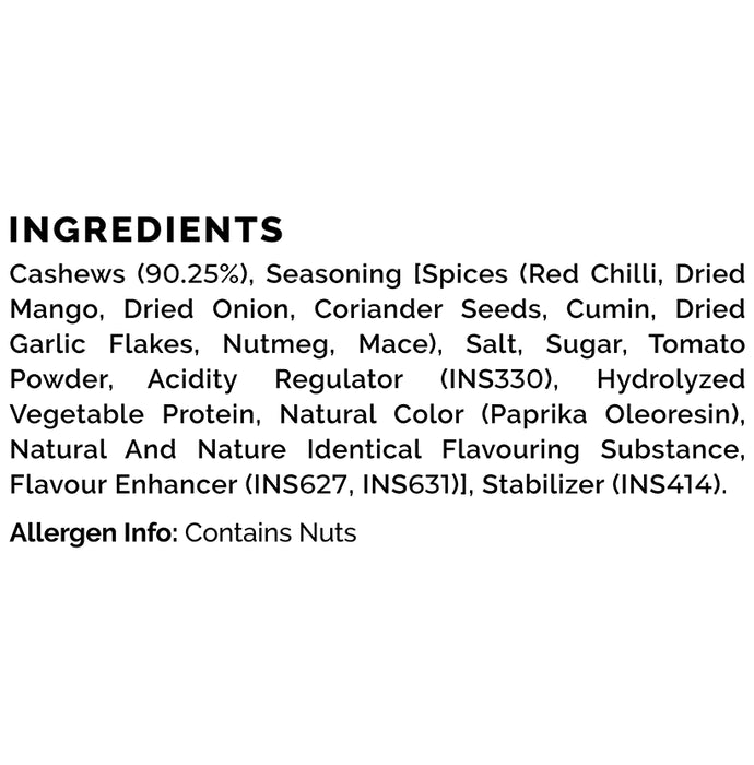 Auric Oven Roasted Cashew (50gm Each) Mexican Peri Peri