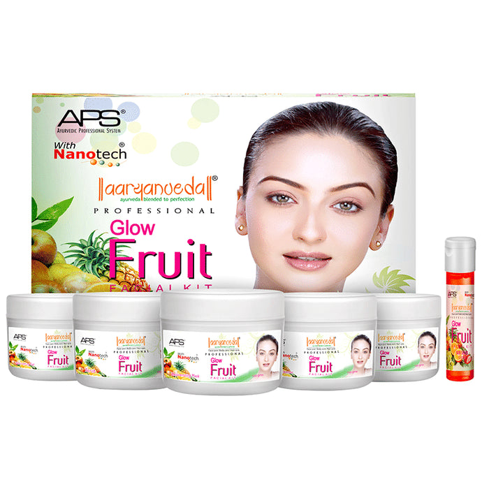 Aryanveda APS Facial Glow Fruit Kit - Classic Derma