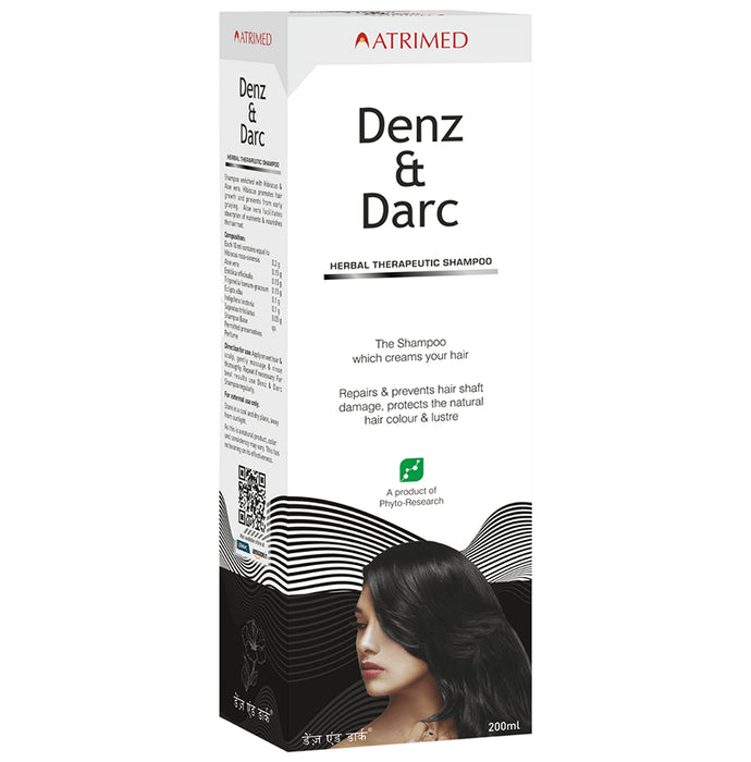 Atrimed Denz & Darc Herbal Therapeutic Shampoo - Classic Derma
