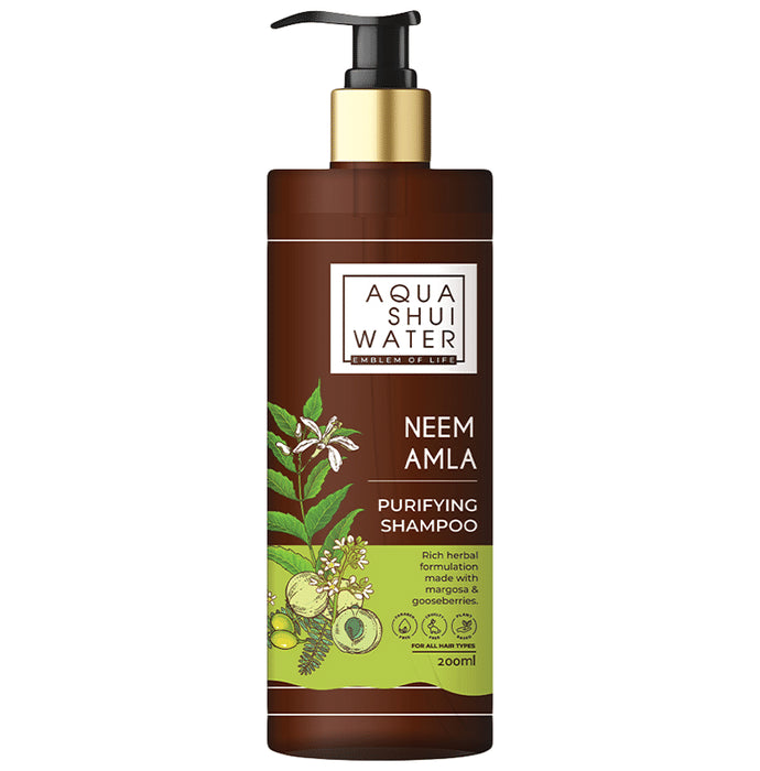 Aqua Shui Water Neem Amla Purifying Shampoo - Classic Derma