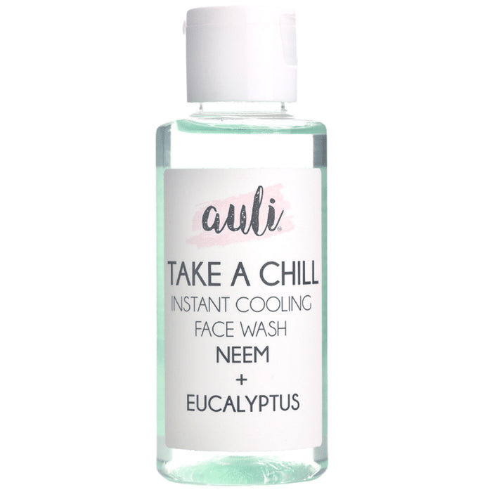 Auli Take A Chill Instant Cooling Face Wash Neem+Eucalyptus - Classic Derma