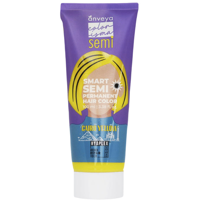 Anveya Colorisma Semi Permanent Hair Color Cairo Yellow - Classic Derma