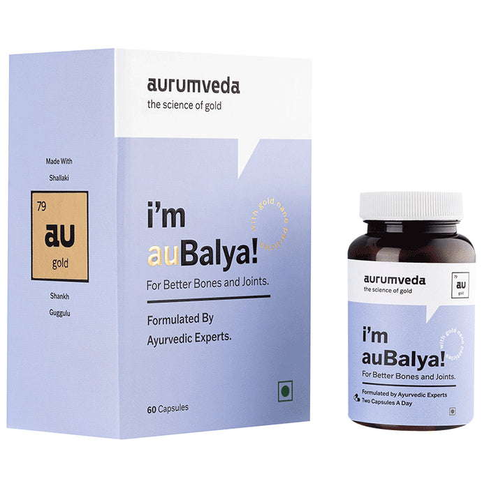Aurumveda auBalya Capsule for Better Bones and Joints